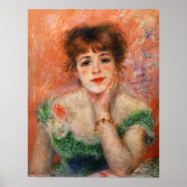 Renoir Jean Samary num Poster de Vestido Baixo (Frente)