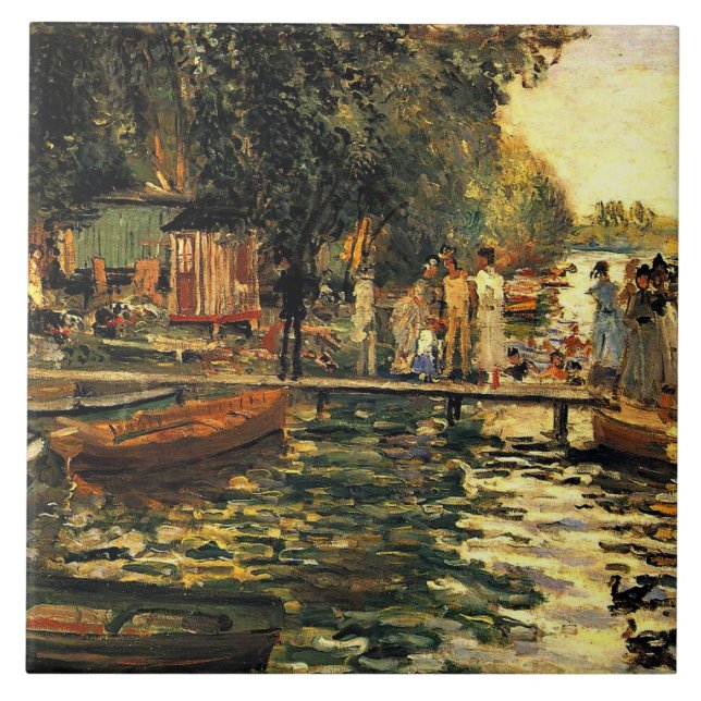 Renoir - La Grenouillere, (Frente)
