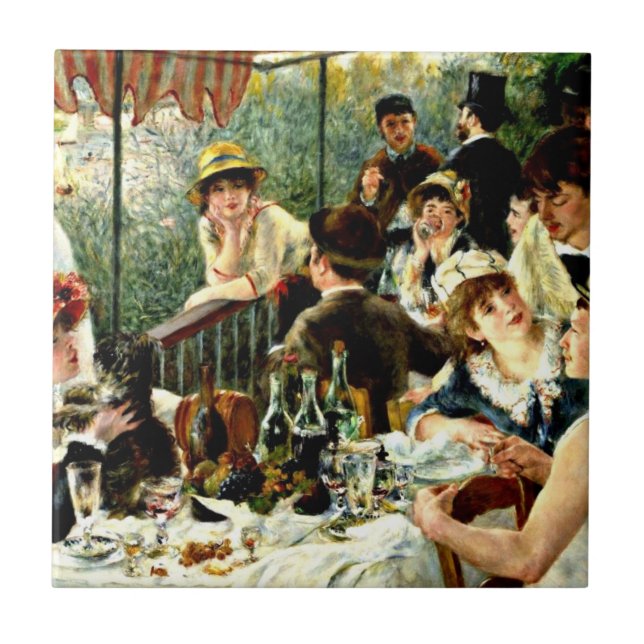 Renoir - Luncheon do Partido Barco- 1881 (Frente)