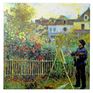 Renoir - Monet Painting em seu Jardim