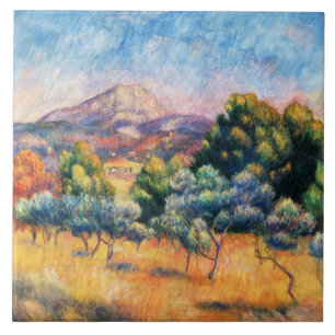 Renoir - Montagne Sainte-Victoire (Paysage) Metal