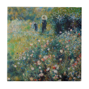 Renoir - Mulher com Guarda-Sol num Jardim