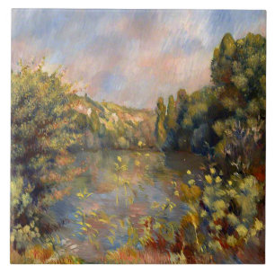 Renoir - Paisagem à Beira do Lago