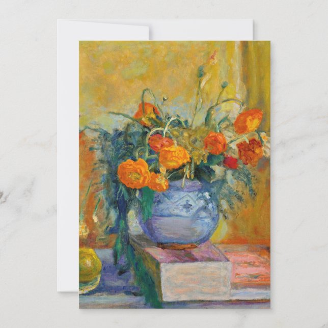 Renoncules to Vase Bleu | Pierre Bonnard (Frente)