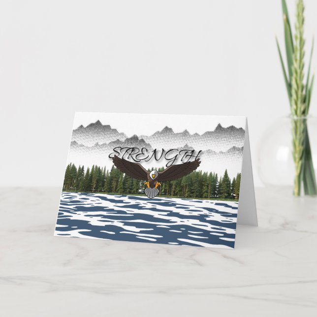 Renovar meu Cartão de Saudação de Força (Frente)