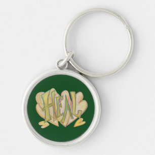 Reparando Corações Arte Palavra Chaveiro Inspiraci