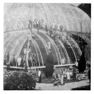 Reparos do fazer ao grande conservatório em Chats