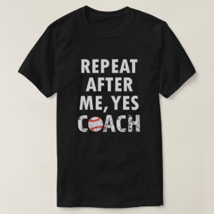 Repetição após mim sim camisa engraçada do bas