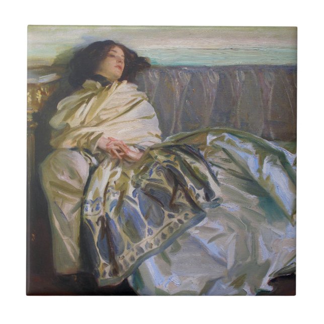 Repose por John Singer Sargent (Frente)