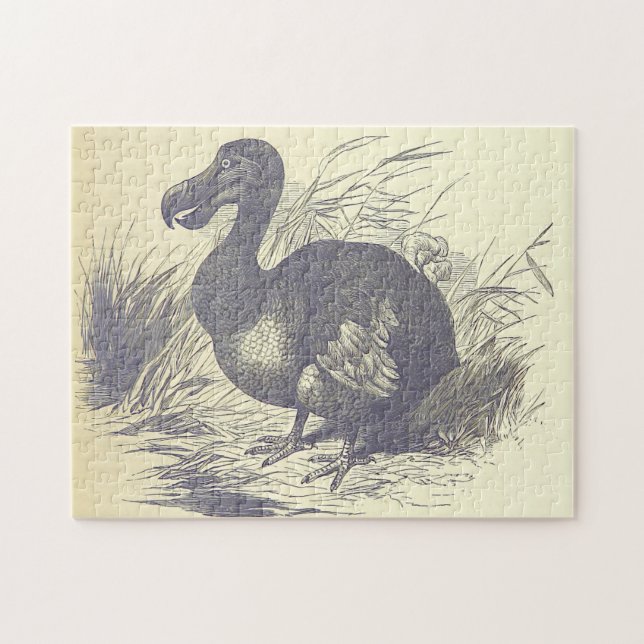 Representação de um Quebra-cabeça Dodo Bird (Horizontal)