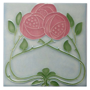 Repro Arte Nova Floral