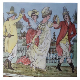 Repro Colorido 1900 Walter Crane Nursery Rhyme