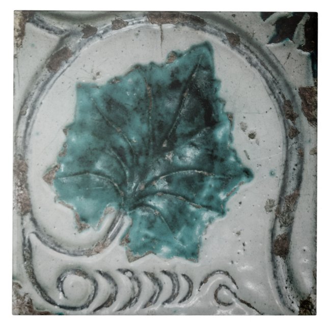 Repro Espanhol Geométrico Azulejos Azulejo Azul (Frente)