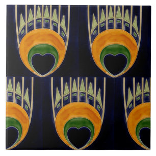 Repro German Art Nouveau Jugendstil Frieze Border