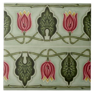 Repro German Art Nouveau Jugendstil Frieze Border