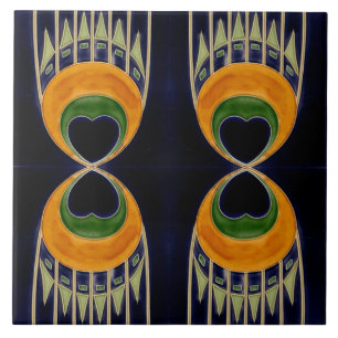 Repro German Art Nouveau Jugendstil Frieze Border