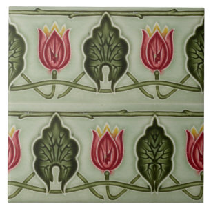 Repro German Art Nouveau Jugendstil Frieze Border