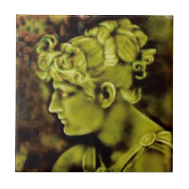 Repro Isaac Broome American Parthenia Portrait (Frente)