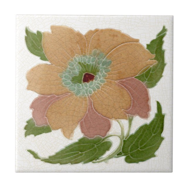 Repro Lea & Boulton Antique Art Nouveau Floral (Frente)