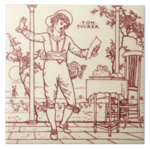 Repro Maw Crane Pequeno Tommy Tucker Nursery Rhyme