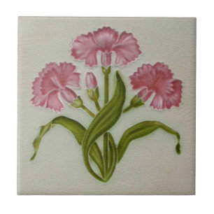 Repro Meakin Art Nouveau Pinks - Cravos