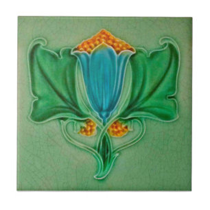 Repro Pilkington Art Nouveau Floral