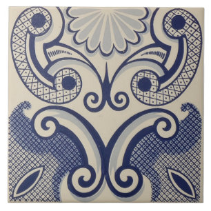 Repro Português Azulejos Geométricos Azulejos Fl