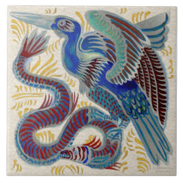 Repro Vibrant De Morgan Water Bird & Eel Colorido