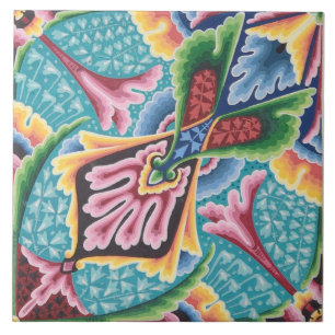 Repro Vintage Arco Arco-Íris Geométrico