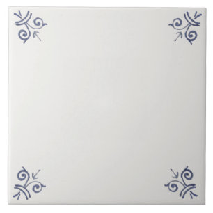 Reprodução do Azulejo de campo Delft Mix & Match H