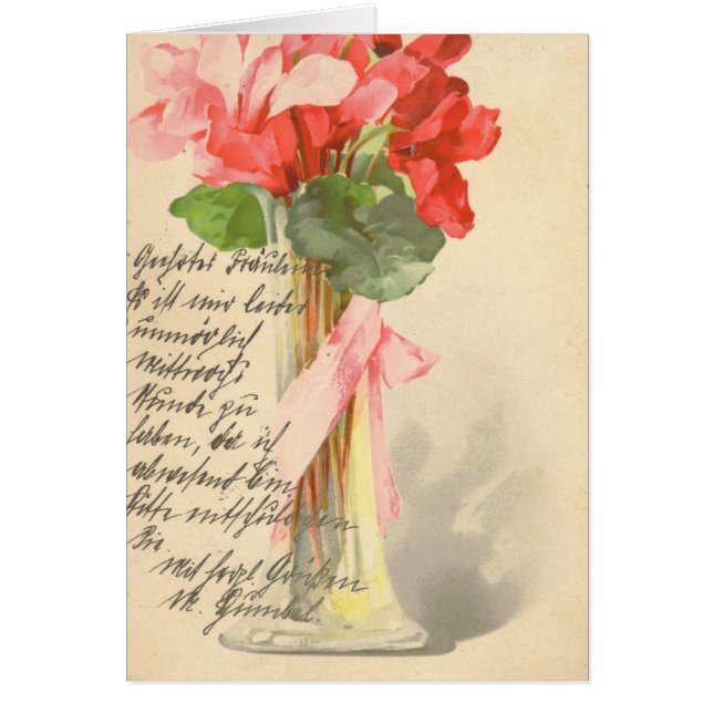 Reprodução do cartão do vintage de Catherine Klein (Frente)