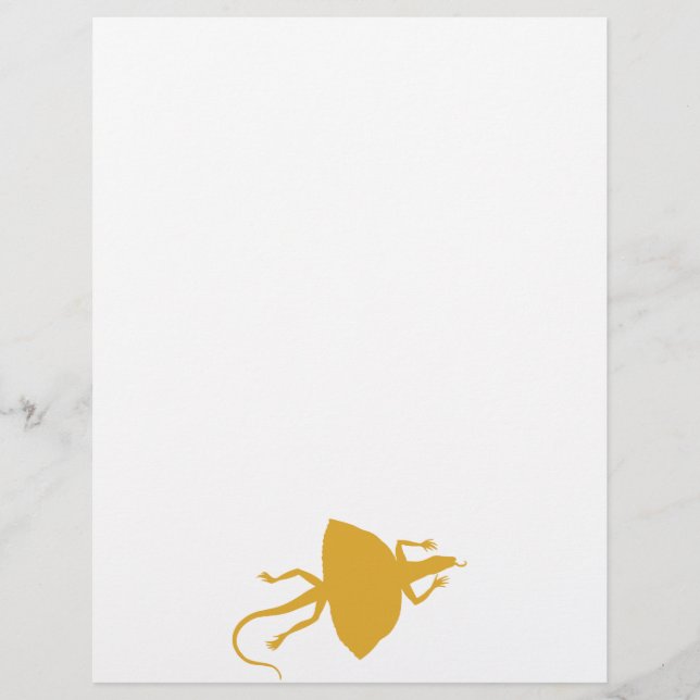 réptil amarelo (Frente)