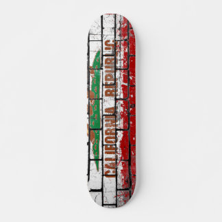 República da Califórnia - skateboard