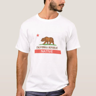 República da camiseta do nativo de Califórnia