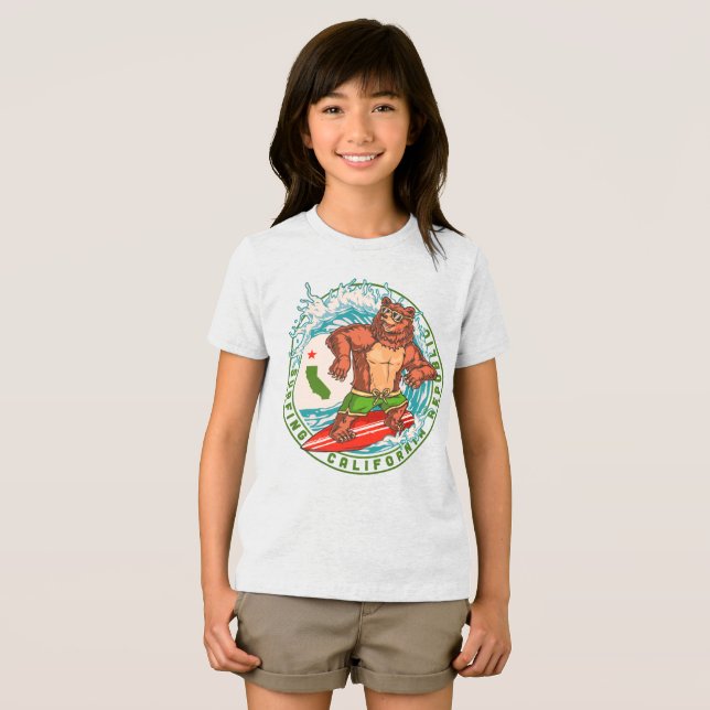 República do Urso de Surf da Califórnia (Frente Completa)