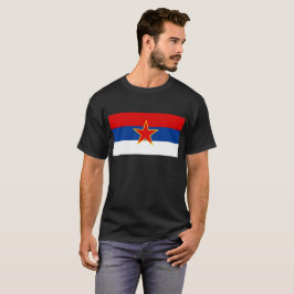 República socialista da camisa da bandeira de