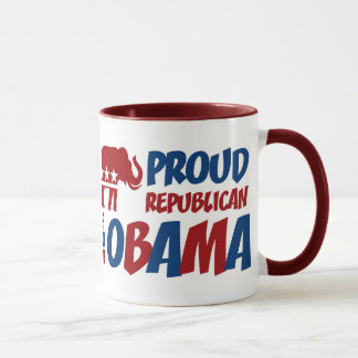 Republicano orgulhoso para a caneca da campainha