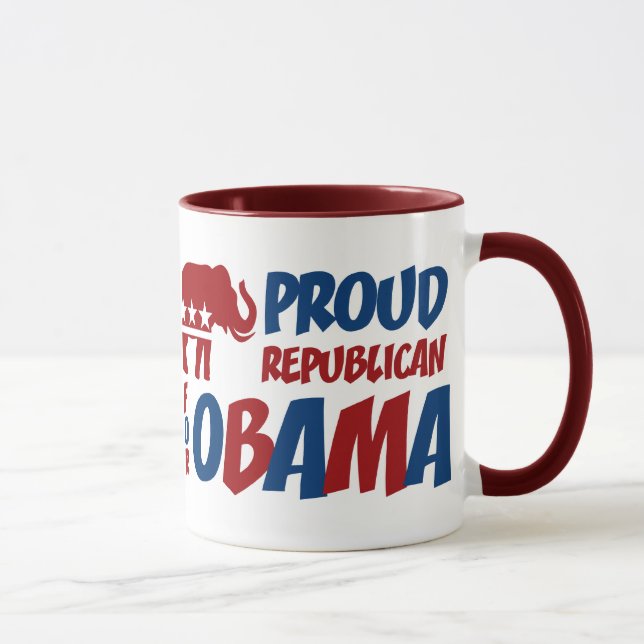 Republicano orgulhoso para a caneca da campainha (Direita)