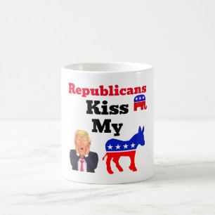 Republicanos Beijam Minha Caneca de Café