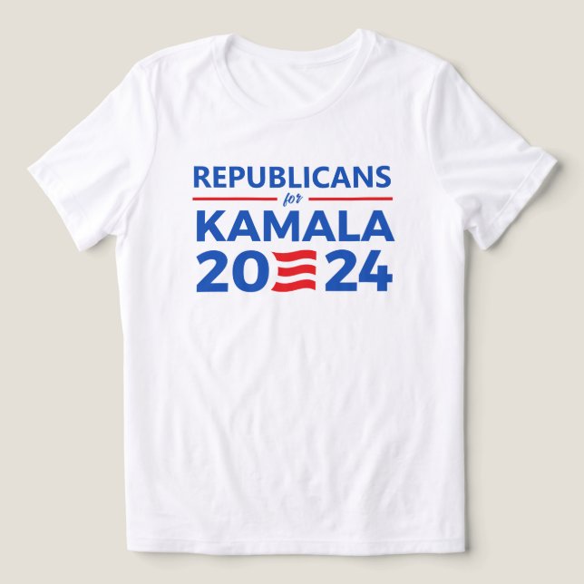 Republicanos para Kamala 2024 (Design frontal)