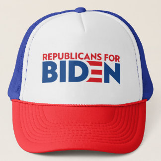 Republicanos Pelo Biden Trucker Boné