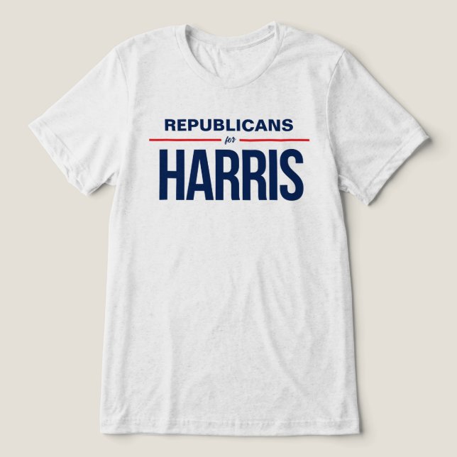 Republicanos por Harris (Design frontal)