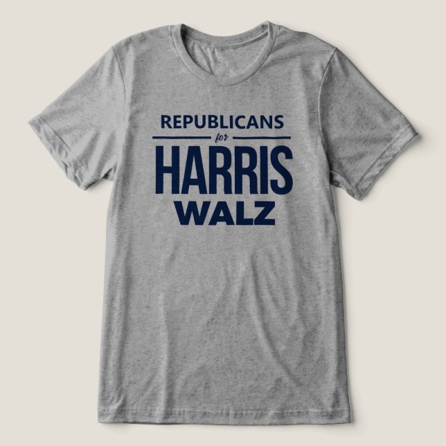 Republicanos por Harris Walz (Design frontal)