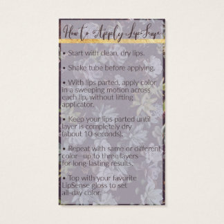 Reservado para Amy ~LipSense Application & Tips Ca