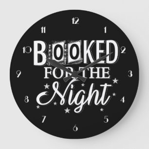 Reservado Para O Relógio De Parede Noturna