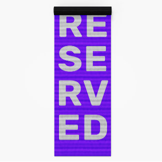 RESERVADO - Tapete de Yoga Roxo
