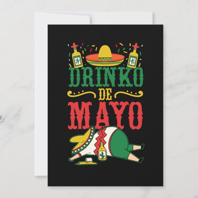 Reserve A Data 13.Cinco De Mayo Drinko De Mayo Tequila Bebendo A (Frente)