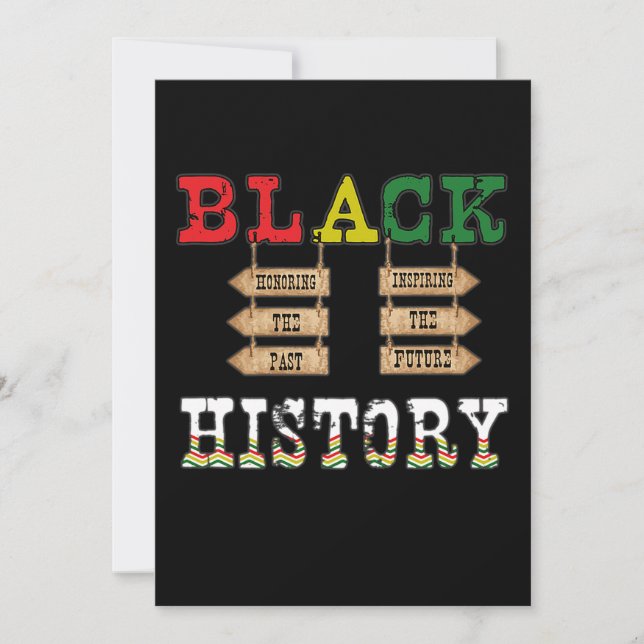 Reserve A Data 18 Black History Month African American Black Prid (Frente)