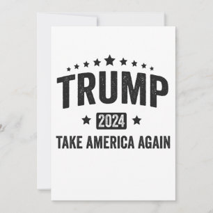 Reserve A Data 2024 Trump Leva a América de novo Patriótica Ameri