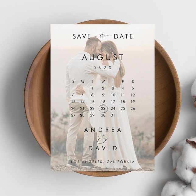 Reserve A Data 2 Fotografias Desbotadas e Casamento de Calendário (Criador carregado)